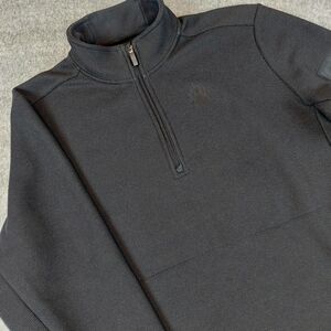 Alaskan Hardgear Graveltec Standard Fit Fleece 1/4 Quarter Zip Men's XL Black